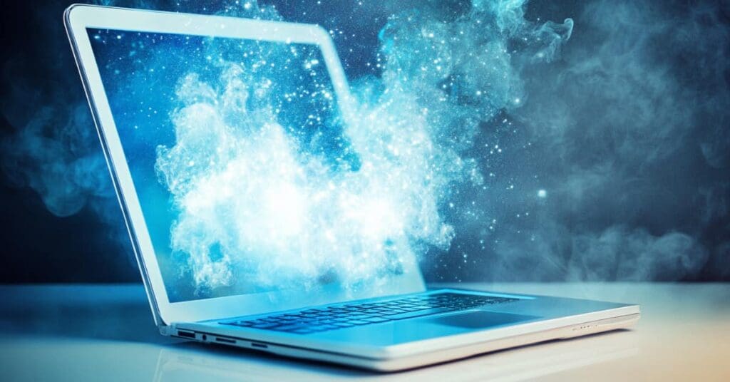Streamlined It Solutions For Small Businesses In New Jersey 2 Computer with cloud, concept it IT Solutions