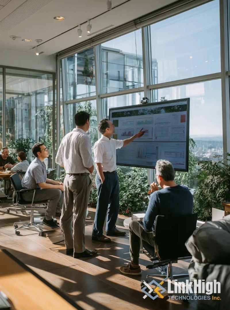 Visual representation of IT Asset Management Services focusing on risk reduction and compliance in IT environments.